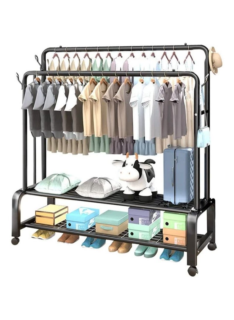 Folding Metal Clothes Dryer Drying Space Laundry Washing Durable Metal Drying Rack Multifunctional Air Dryer Ideal For Indoor And Outdoor 2 Folding Winged Clothes Dryer - Image 2