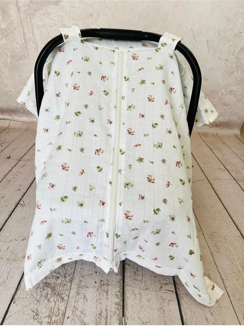 جونييروس Muslin Stroller Cover and Infant Carrier Cushion