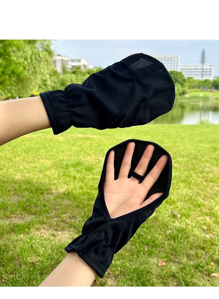 RTYY Women's Gloves Driving Gloves Non-slip Sun Protection Summer UV Protection Gloves - Image 3