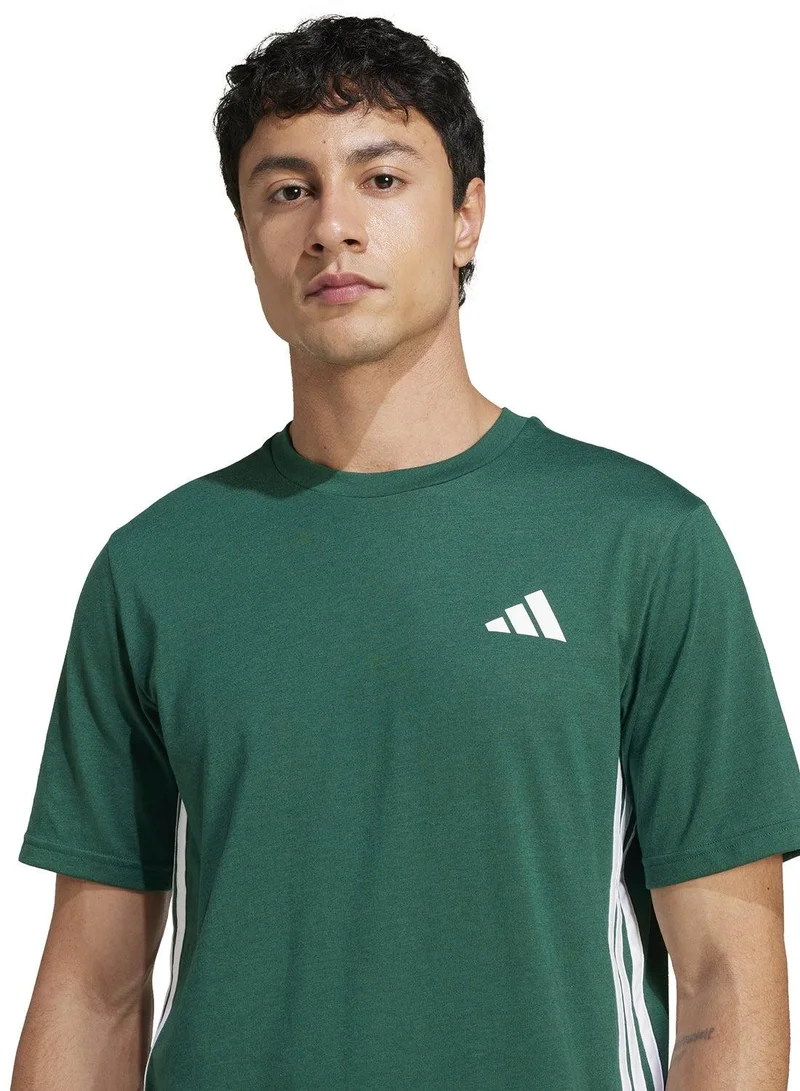 Adidas train essentials training feelready 3-stripes men t-shirt