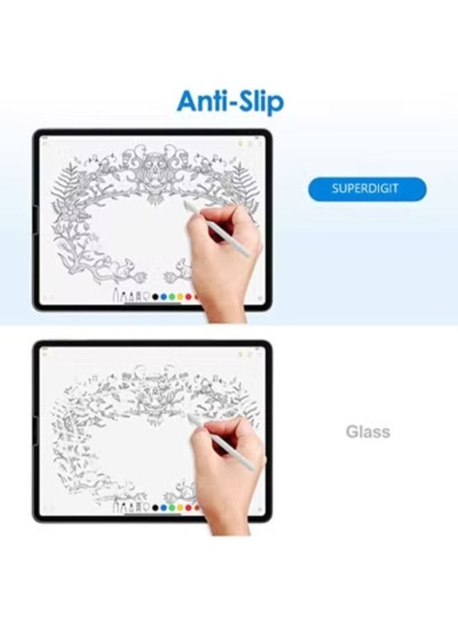 ACLIX Screen Protector for iPad Pro 12.9 2021,2020,2018, 9H-HD Clear Tempered-Glass Screen Guard for iPad Pro 12.9-Inch Scratch-Resistant - Image 4