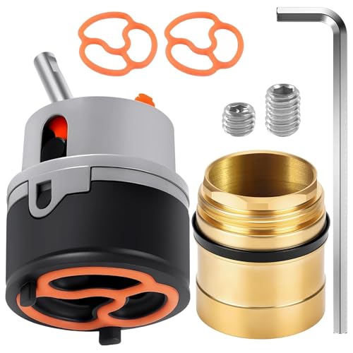 SOASEMBE RP50587 Delta Faucet Cartridge Replacement for DST Single Handle Kitchen and Lavatory Sink Faucets Repair Parts, Compatible with Delta RP50587 Cartridge Valve w/ RP51503 Bonnet Nut - Image 1