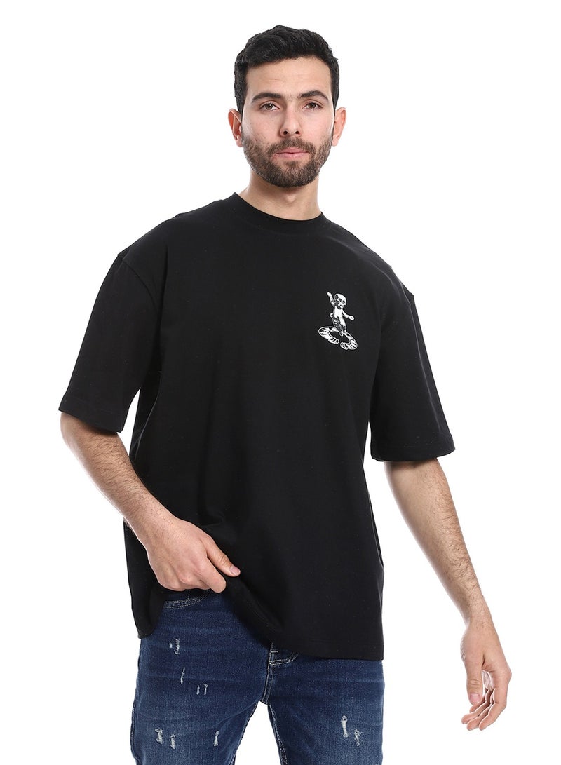 WHITE RABBIT Printed Pattern Short Sleeves T-Shirt  - Image 1