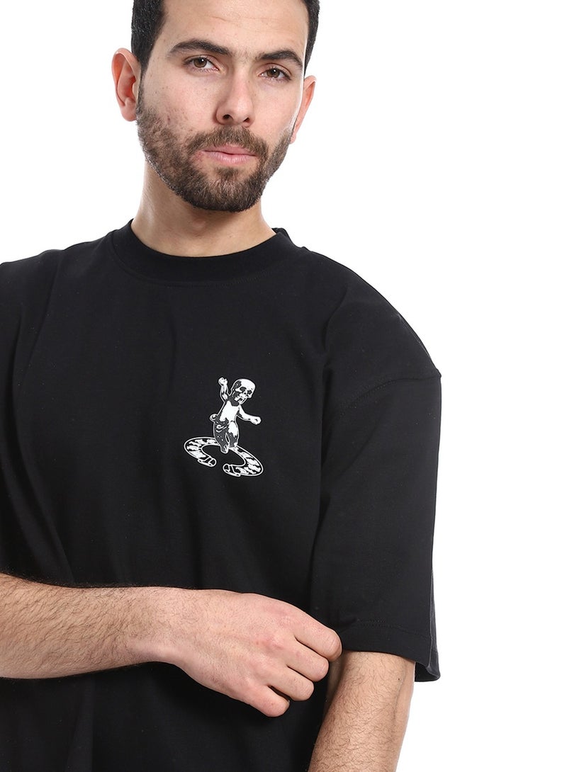 WHITE RABBIT Printed Pattern Short Sleeves T-Shirt  - Image 4