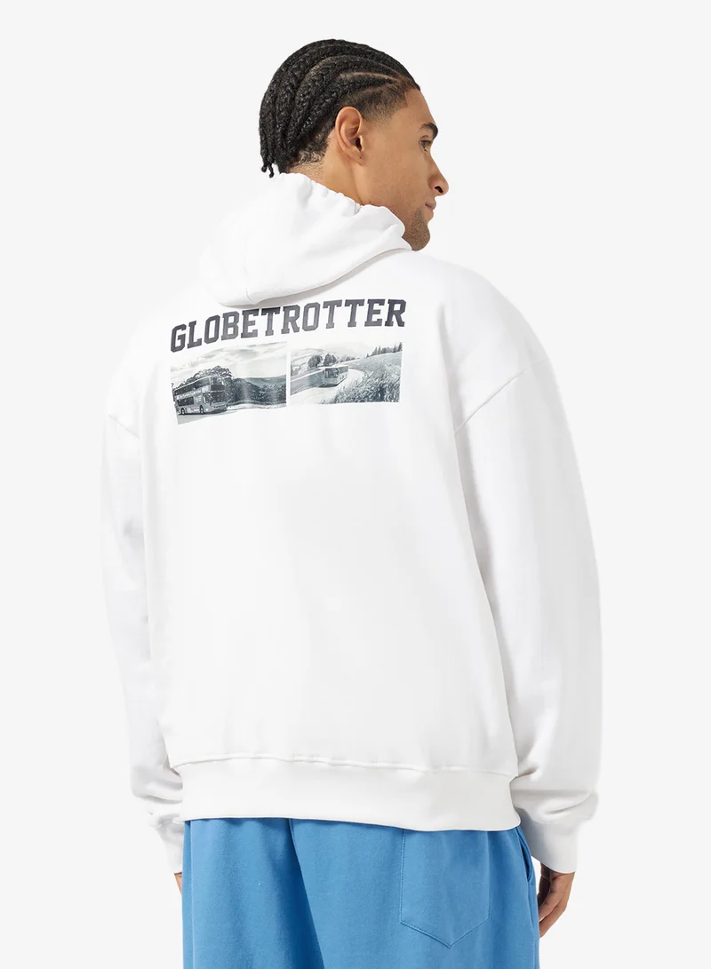 سفنتي فايف Back Graphic Hoodie