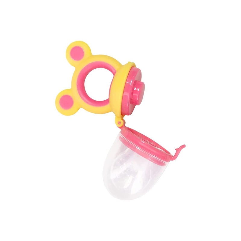 Alya The Cheeky Kidzz Baby Smart Medicine Needle Feeder Squeeze Medicine Dropper Multi-Functional Teether Case and Baby Food Fruit Nibbler Teether BPA Free (Design 3000) - Image 4