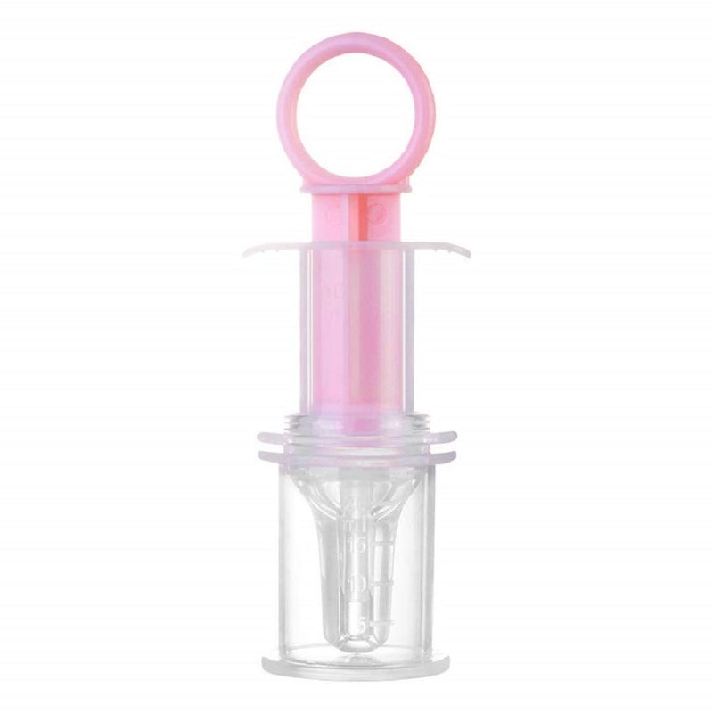 Alya The Cheeky Kidzz Baby Smart Medicine Needle Feeder Squeeze Medicine Dropper Multi-Functional Teether Case and Baby Food Fruit Nibbler Teether BPA Free (Design 3000) - Image 2