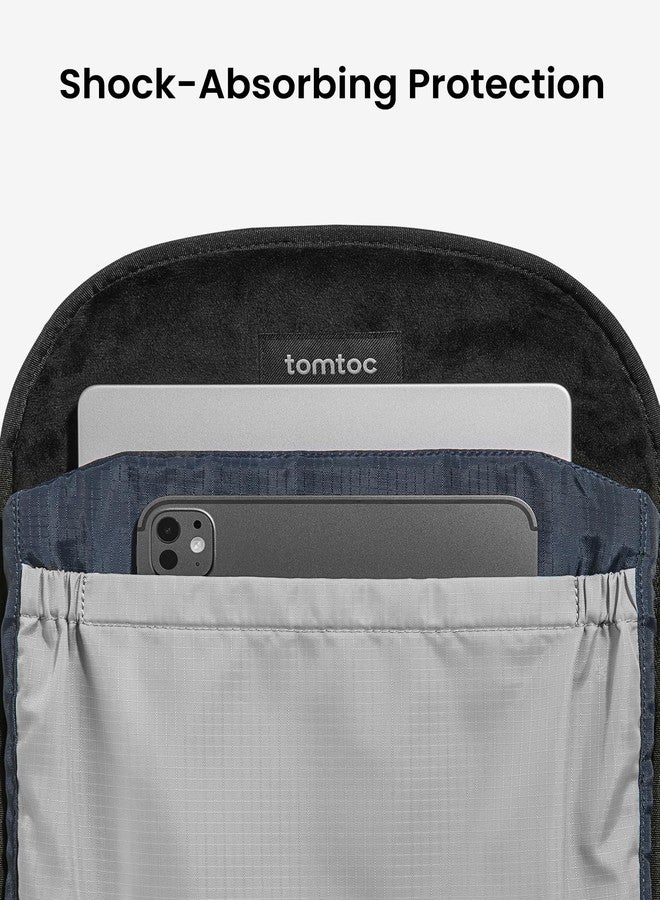 tomtoc 16-Inch Laptop Backpack, 22L Lightweight Daypack, Protective Organized Work Bag for Office, Daily Commute, Weekends & Everyday Carry - Image 5