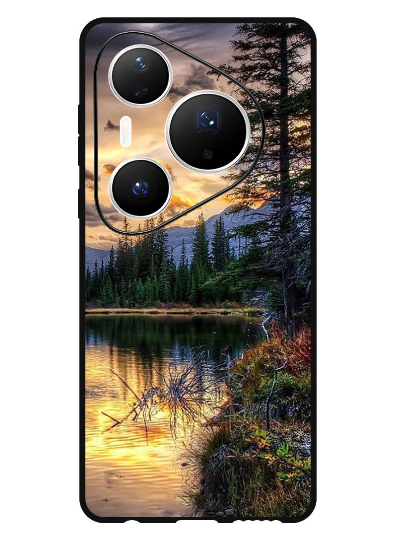 Theodor Case Compatible with Huawei Pura 80 Pro Plus 6.8 Inch Protection Shockproof Bumper Cover Nature - Image 1