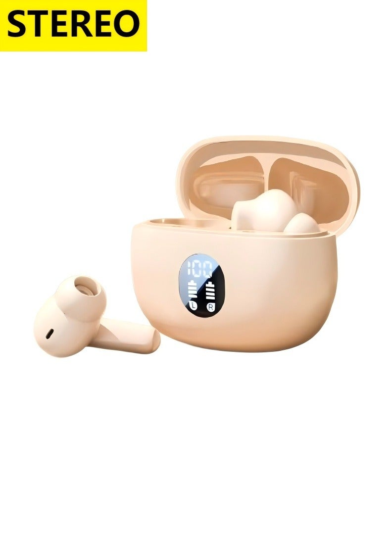 ستيريو سماعة أذن لاسلكية بلوتوث وسماعة أذن مع إلغاء الضوضاء النشط صوت ستيريو عميق باس - Image 1