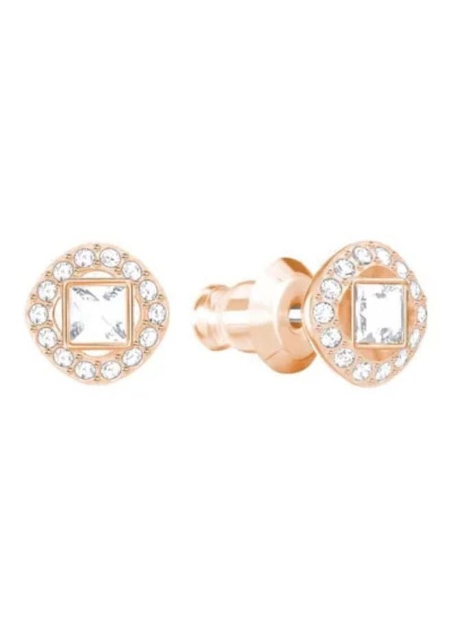 Chomel - Angelic Square Pierced Earrings - Image 1