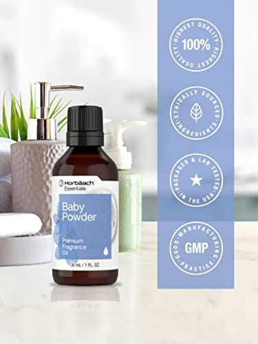 Horbäach Baby Powder Fragrance Oil | 1 fl oz (30ml) | Premium Grade | for Diffusers, Candle and Soap Making, DIY Projects, Aroma Spray, & More - Image 5