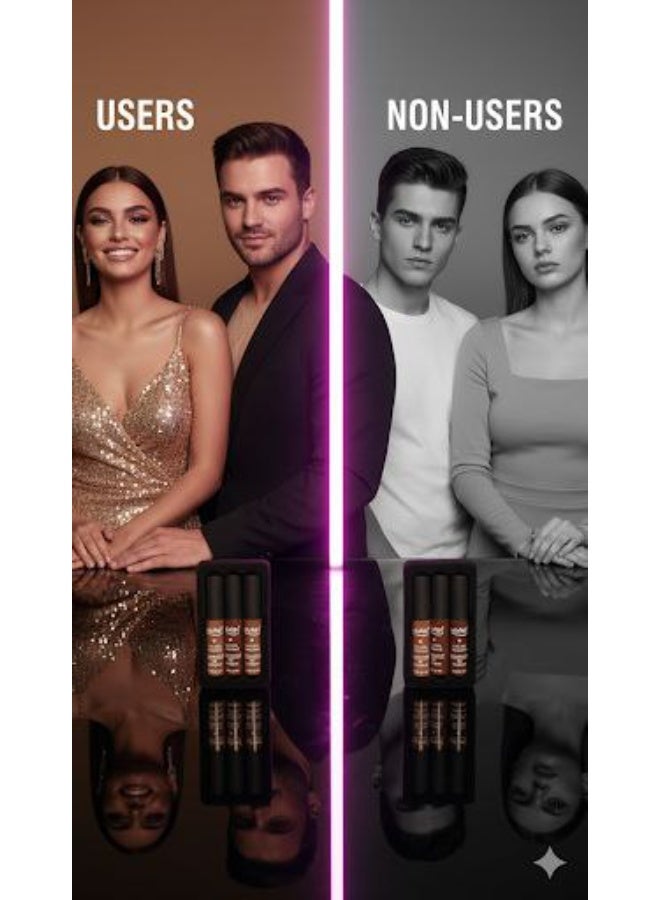 ARTSKIN Natural Minerals Waterproof 3D Eyebrow – 3-Piece Set (3 × 9 ml) - Image 2