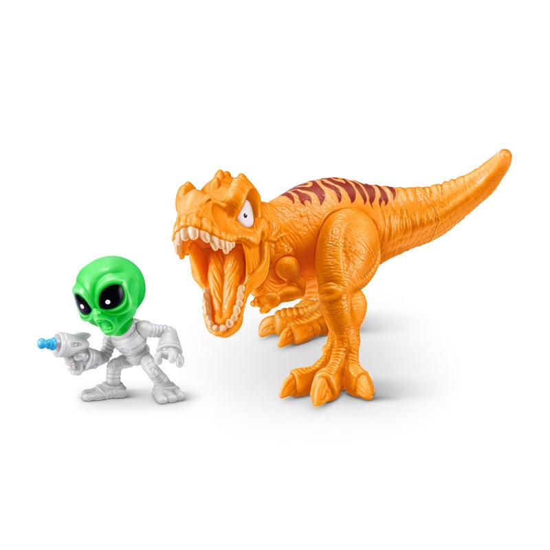 ZURU SMASHERS Smashers Dino vs Aliens Planet 2 Pack by ZURU â€“ Smashable Capsule Toy with Dino & Alien Figures, 5 Surprises Inside, Collectible Novelty Toy for Kids Ages 3+ - Image 5