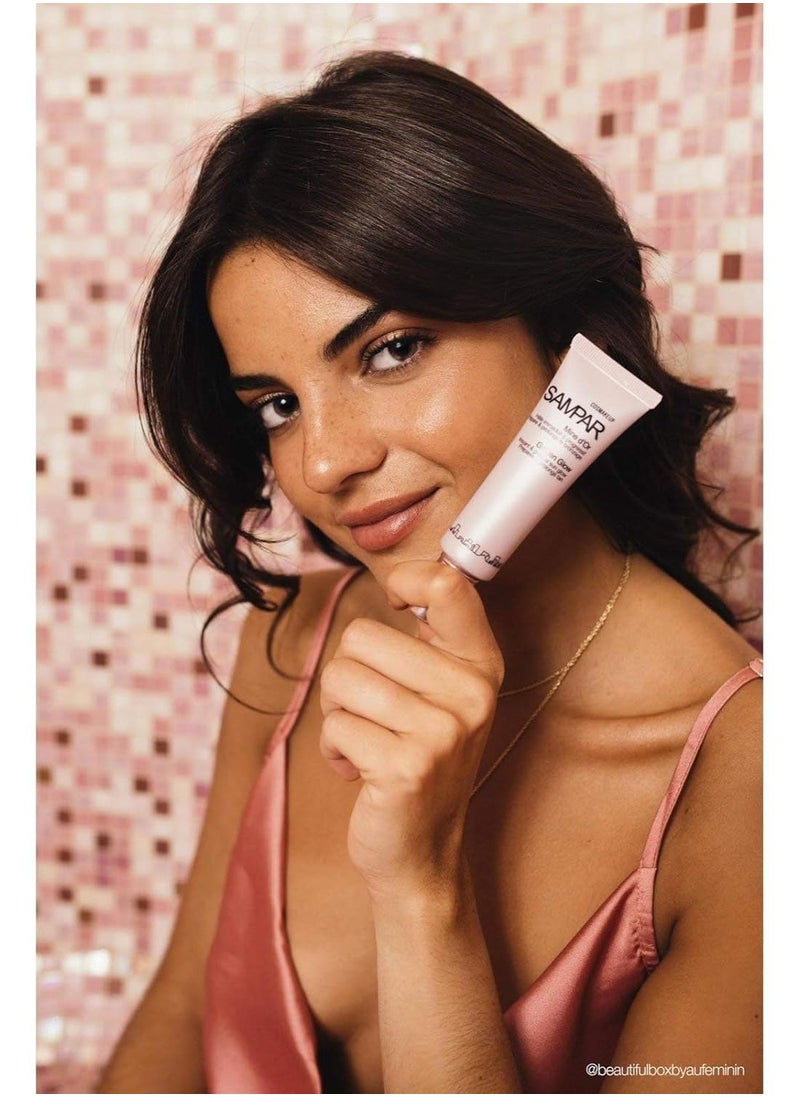 Sampar Golden Glow - Illuminating Face Moisturizer with Vitamin C & Antioxidants - Enhances Skin Radiance, Reduces Fine Lines & Boosts Glow - For All Skin Types - Cruelty-Free, 1 oz  - Image 2
