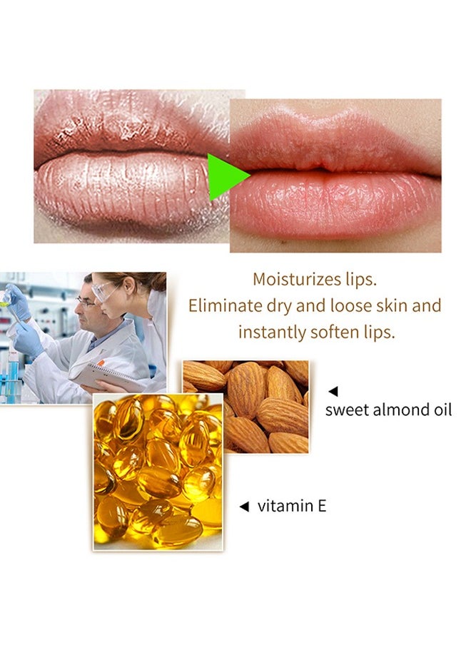 Lanthome Suger Scrub-Brown Sugar Lip Scrub，Lip Exfoliator and Moisturizer For Dry Chapped Lips  - Image 2