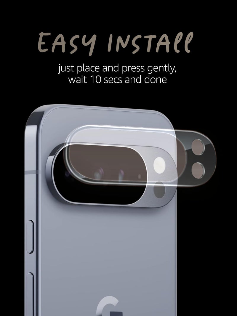 Lensarmor Compatible with Google Pixel 10 Pro XL Camera Lens Protector (1 Pack) – Premium 9H Tempered Glass with Military-Grade Protection, Ultra-Clear Transparency & Case-Friendly Fit - Image 4