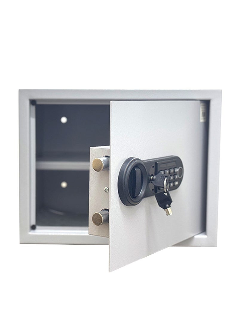 Luxury Fire-Resistant Digital Security Safe With Fingerprint and Electronic Number Pad And Lock And Physical  Key 30*38*30 cm 6.5Kg - Image 2