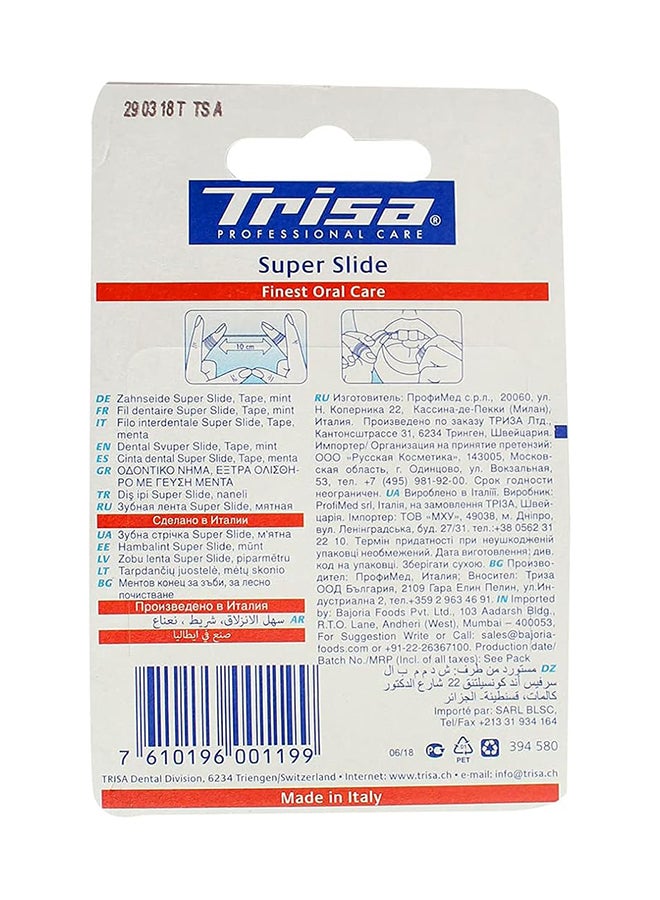 TRISA Professional Dental Tape Super Slide Mint, 25 M - Image 2