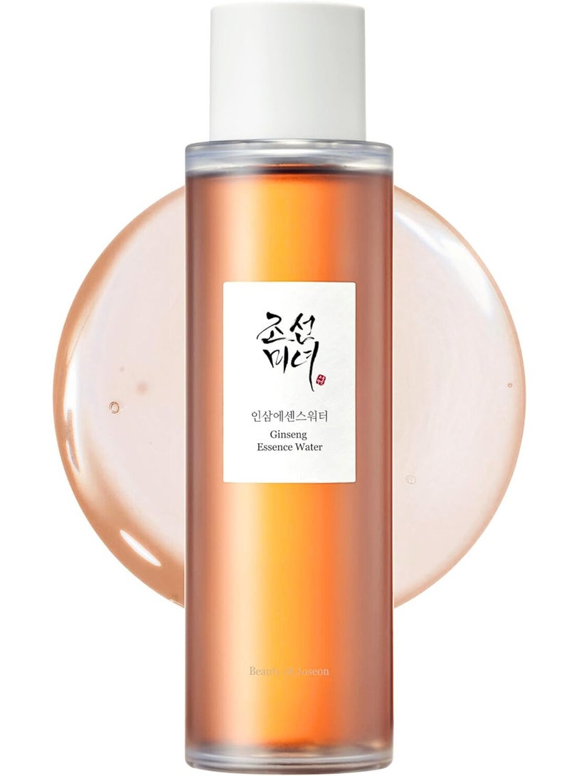 Beauty of Joseon Ginseng Essence Water - Hydrating and Revitalizing Face Essence - 150ml (5 fl. oz.) - Deeply Nourishes, Boosts Skin Elasticity, and Enhances Radiance for a Smooth, Youthful Complexion 150ml - Image 1