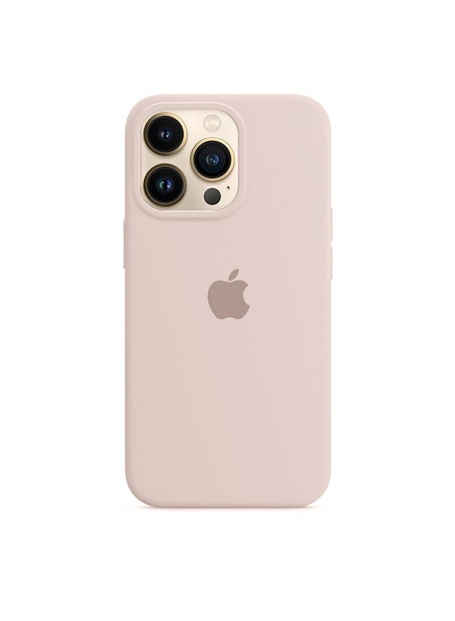Silicone Case Cover for iPhone 13 Pro 6.1 inch Pink - Image 2