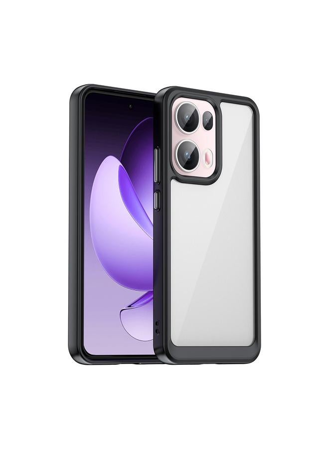 S-TOP Case For OPPO Reno13 Pro Global Colorful Series Acrylic Hybrid TPU Phone Case - Image 1