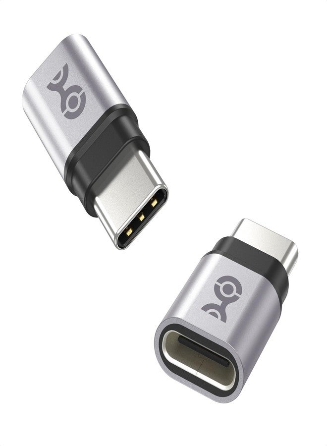 Cable Matters 2-Pack USB C Extender Adapter, Up to [4K@240Hz Video, 240W Charging, 40Gbps Data Transfer], USBC Female to USBC Male Adapter, USB Type C Extender - Image 1