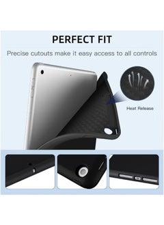 LCYLJGY Case Cover for Apple iPad 10.2 Inch 2021/2020/2019 (9th/8th/7th) Model with Pencil Holder,Slim Tablet Cover with Soft TPU Back,Auto Wake/Sleep for iPad 10.2 inch  - Image 5