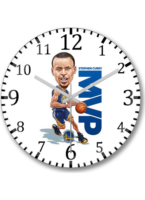 Print Shop Steven Tyler Wall Clock Curved Real Glass
