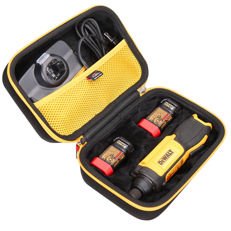 حافظة صلبة FBLFOBELI لحقيبة مفك البراغي اللاسلكي DEWALT 8V MAX Gyroscopic DCF682N1 فقط