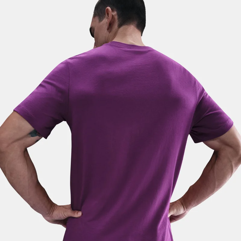 Nike Purple Men's FC Barcelona Wordmark T-Shirt for Men | Best Price UAE