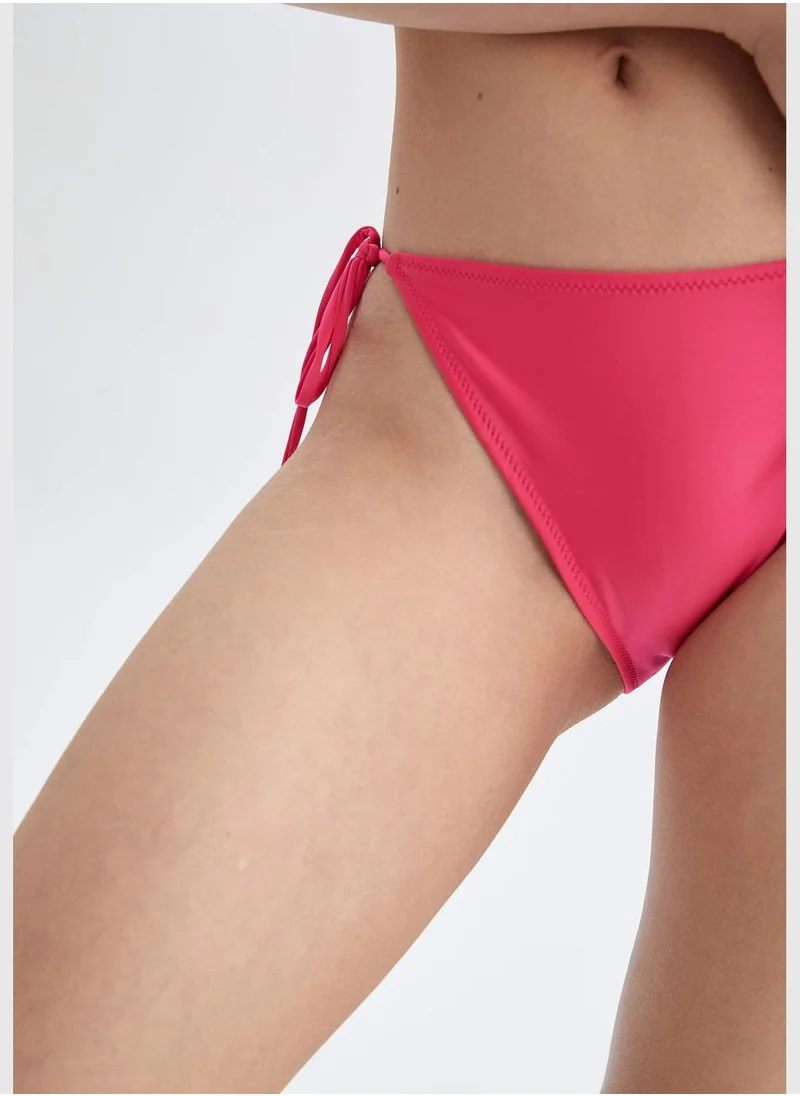 ديفاكتو Drawstring Sides Basic Bikini Bottoms