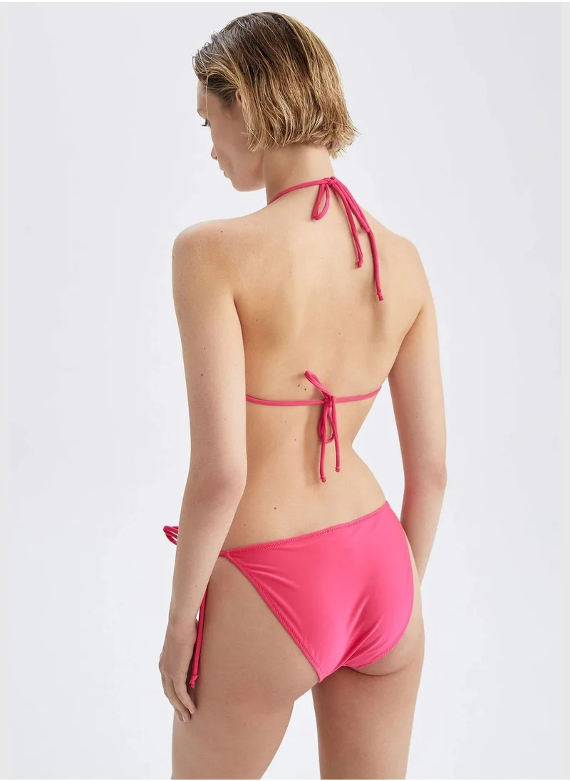 ديفاكتو Drawstring Sides Basic Bikini Bottoms