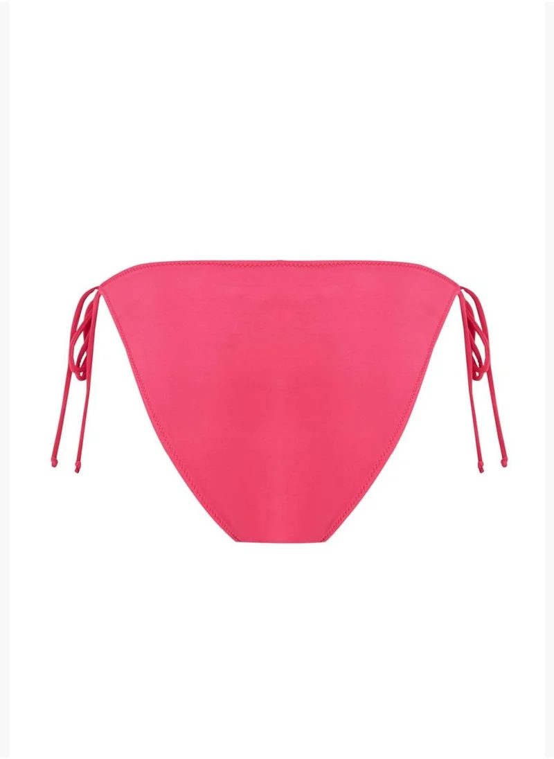 ديفاكتو Drawstring Sides Basic Bikini Bottoms