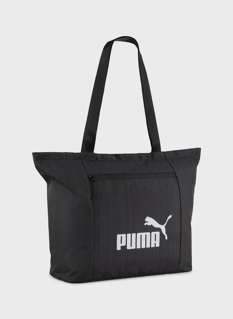PUMA logo base tote with cap