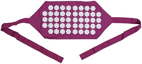 Acupressure Belt, Flower Shaped Stress Relief Acupressure Strap Wrap, Fabric ABS Acupressure Massage Mat, Acupressure Body Mat for Home Relieves Back Pain