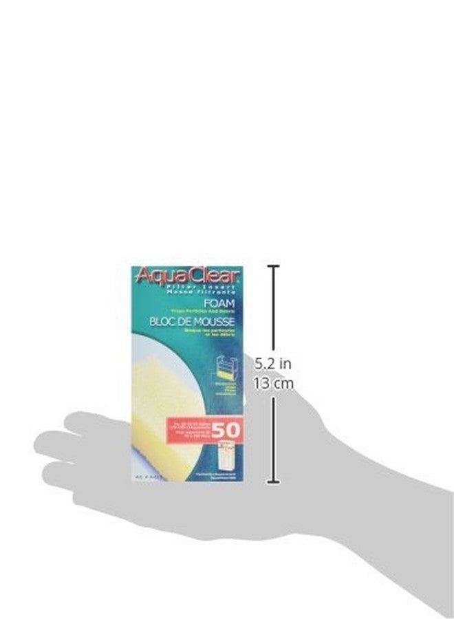 AquaClear (3 Pack) 50 Foam Filter - Image 2