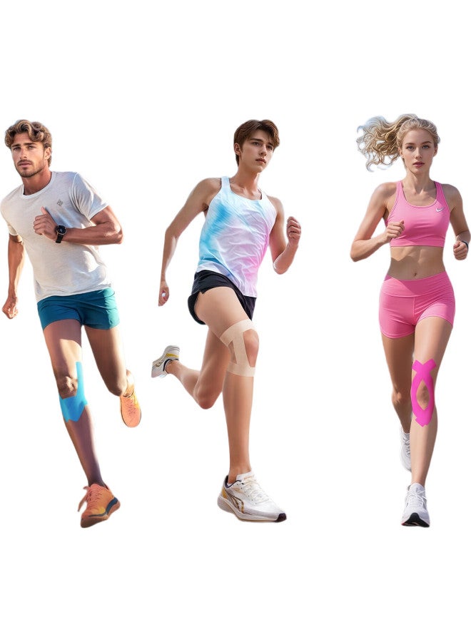 Bestray Muscle Tape, Self-Adhesive Kinesiology Tape, Sports Bandage, Athletic Knee-Specific Tape, Muscle Taping - Image 2