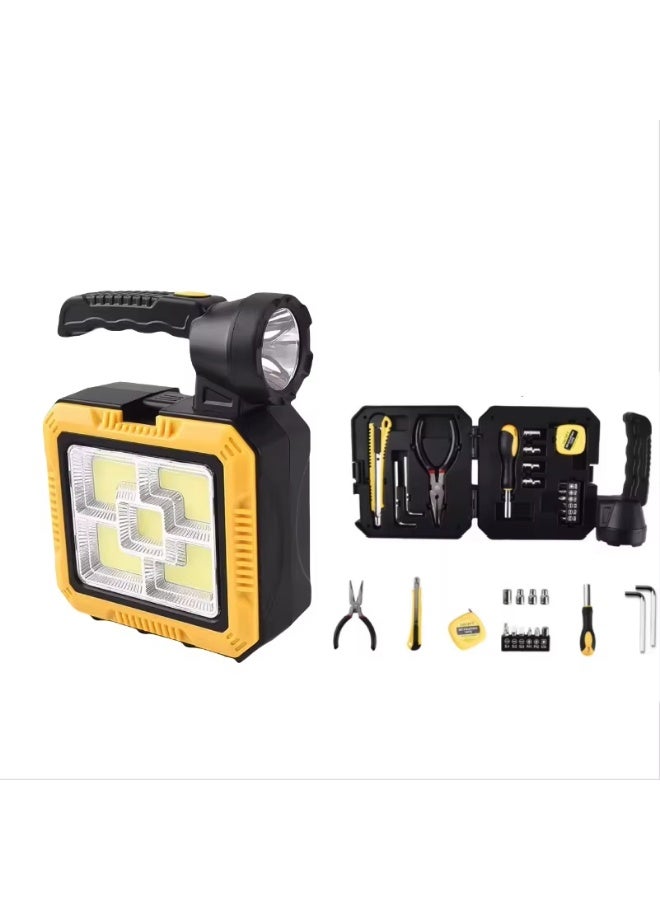 🔦 Multi-Functional LED Light with Tool Kit – Solar Powered – Ideal for Emergency, Outdoor & Home Use - Image 1