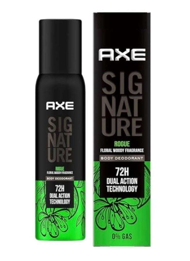 Axe Signature Rogue Floral Woody Fragrance Body Deodorant 72H 122 ml 