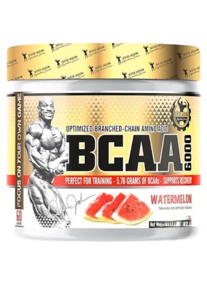 دكستر جاكسون ديكستر جاكسون BCAA 6000 بنكهة البطيخ 60 حصة - Image 1