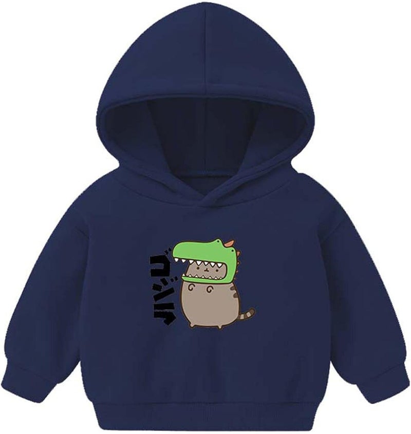 cheekyglo Fall Thin Hoodies Coat for Toddler Boys Girls,Winter Jacket Outerwear,Warm Santa Print Hoodie for Baby Children 2-6T - Image 1