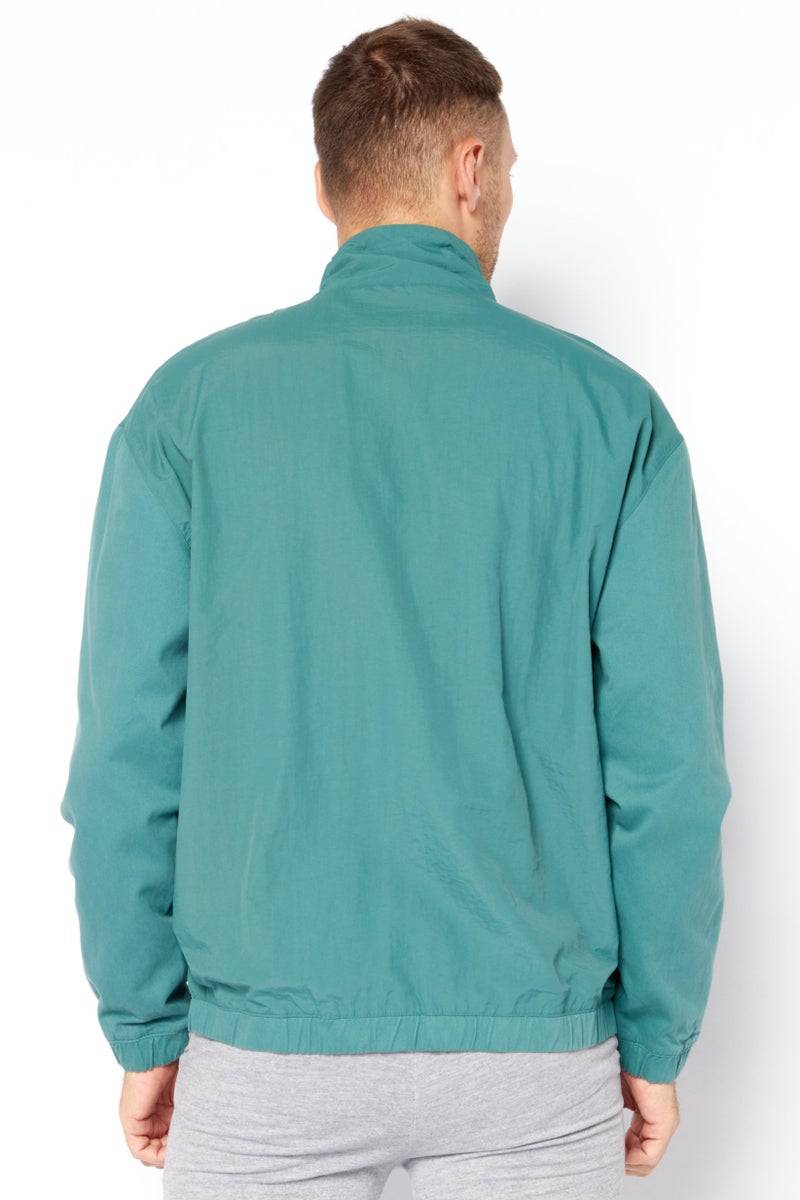 FILA Men Sportswear Fit Long Sleeves Training Jackets, Green - Image 2