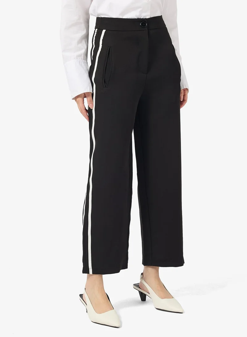 Ella Trouser With Contrast Piping