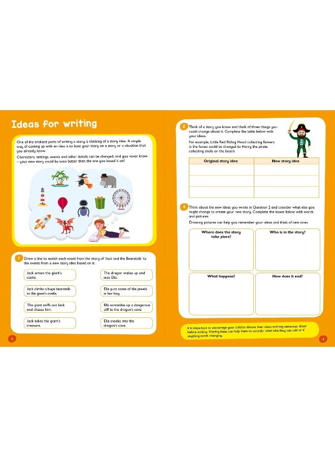 كتاب نشاط كتابة القصص من كولينز للأعمار 7-9 - Image 3