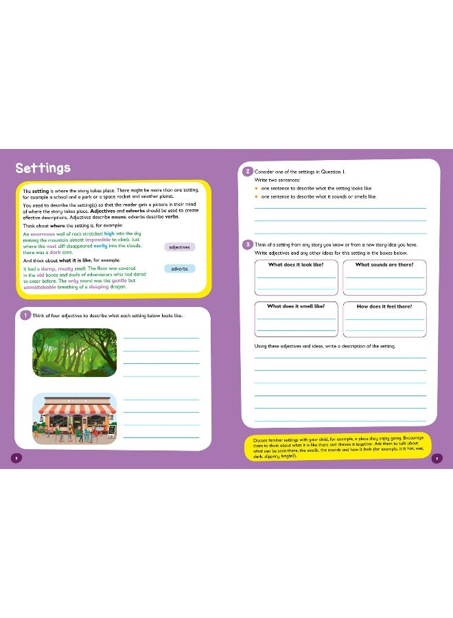 كتاب نشاط كتابة القصص من كولينز للأعمار 7-9 - Image 5