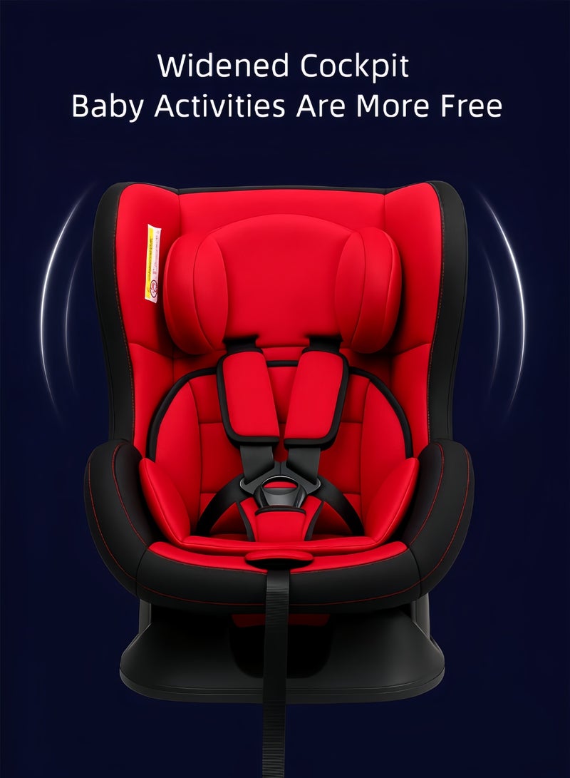Toddler Car Seat 0 to 4 Years Adjustable Reclining Infant Car Seat Shock-Absorbing Cushion 360 Surround Protection Universal for Most Vehicles  - Image 2
