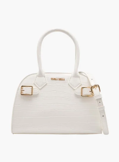 Flora Bella By Shoexpress Women's Textured Crossbody Bag with Detachable Strap