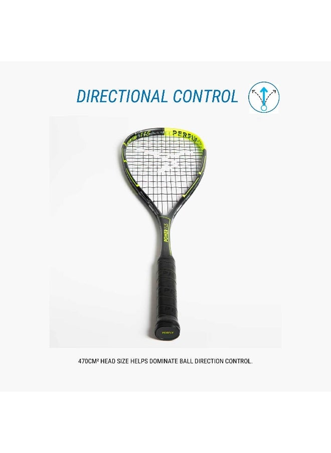 PERFLY PERFLY BY DECATHLON,Adult Squash Racket Sr115 Fluorescent Green  - Image 1