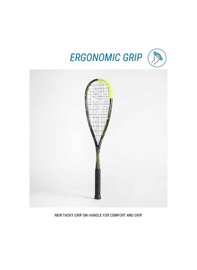PERFLY PERFLY BY DECATHLON,Adult Squash Racket Sr115 Fluorescent Green  - Image 2